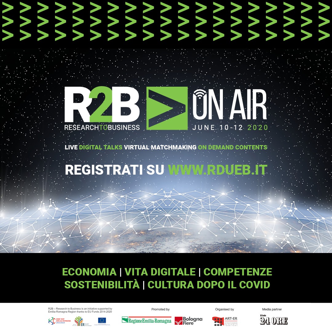 Questa settimana presenteremo il progetto Flies4Value alla manifestazione Research to Business On Air